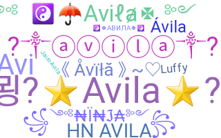 उपनाम - Avila
