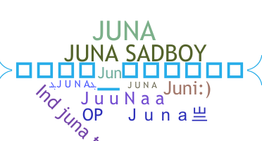 उपनाम - JuNa
