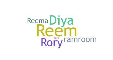 उपनाम - Reema