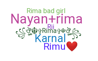 उपनाम - Rima