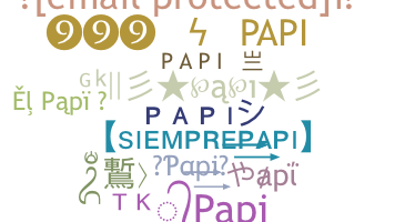 उपनाम - papi