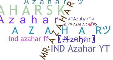 उपनाम - Azahar