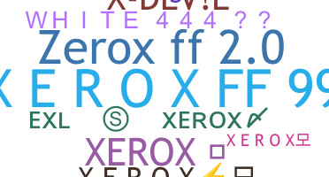 उपनाम - Xerox