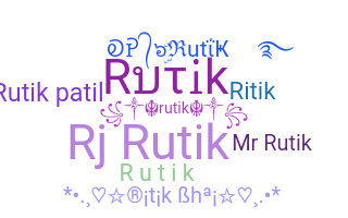 उपनाम - Rutik