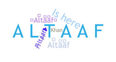 उपनाम - Altaaf