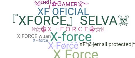 उपनाम - Xforce
