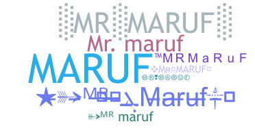 उपनाम - mRMaRuF
