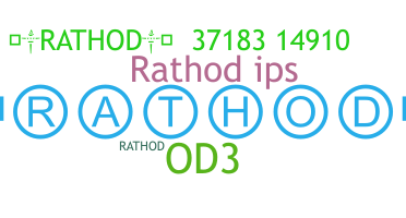 उपनाम - Rathod3109O