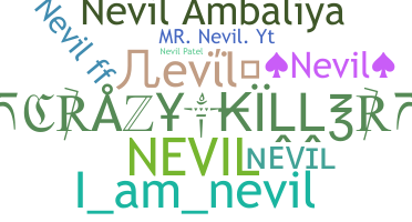 उपनाम - Nevil