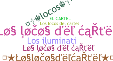 उपनाम - Loslocosdelcartel