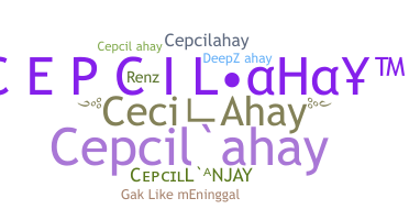 उपनाम - CepcilAhay