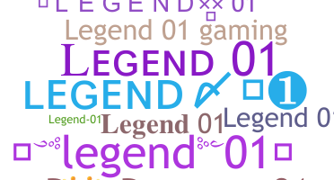 उपनाम - Legend01