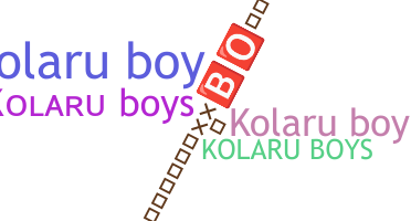 उपनाम - Kolaruboys