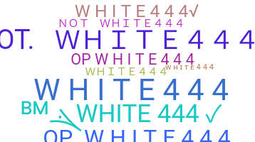 उपनाम - White444