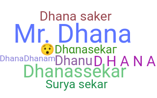 उपनाम - Dhanasekar