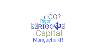 उपनाम - rigo