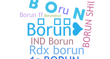 उपनाम - Borun