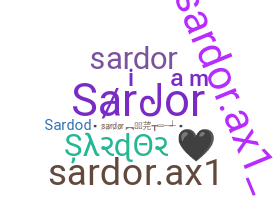 उपनाम - Sardor