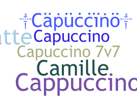 उपनाम - capuccino