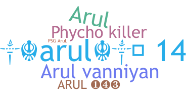 उपनाम - Arul143