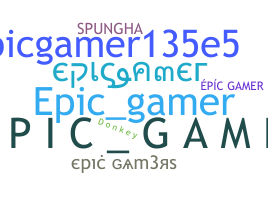उपनाम - EpicGamer