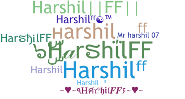 उपनाम - HarshilFF