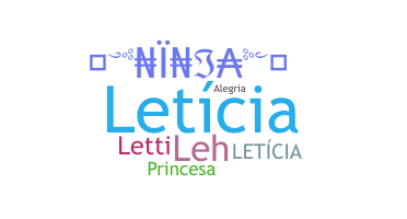 उपनाम - Letcia