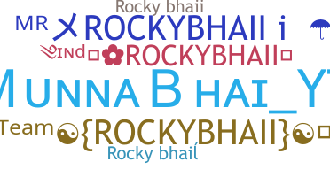 उपनाम - RockyBhaii