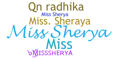 उपनाम - Misssherya