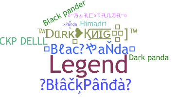 उपनाम - BlackPanda