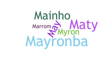 उपनाम - Mayron