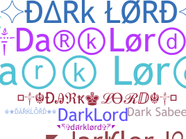 उपनाम - darklord