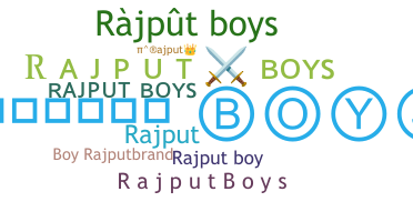 उपनाम - RajputBoys