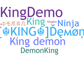 उपनाम - KingDemoN