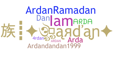 उपनाम - Ardan