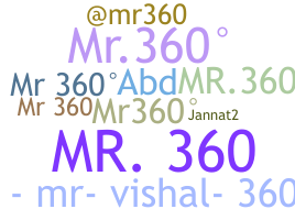 उपनाम - Mr360