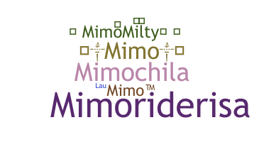 उपनाम - Mimo