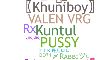 उपनाम - Khuniboy