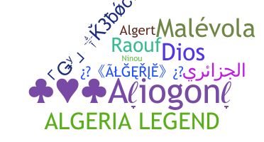 उपनाम - Algeria
