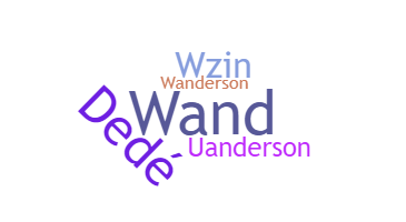 उपनाम - Wanderson