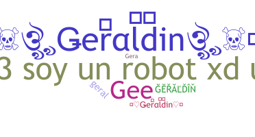 उपनाम - Geraldin