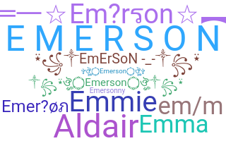 उपनाम - Emerson