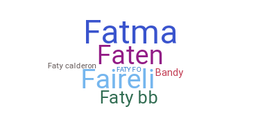 उपनाम - Faty