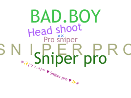 उपनाम - SniperPRO