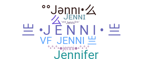 उपनाम - Jenni
