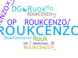 उपनाम - Roukcenzo