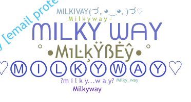 उपनाम - MilkyWay