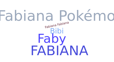 उपनाम - Fabiana