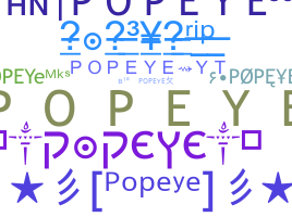 उपनाम - Popeye