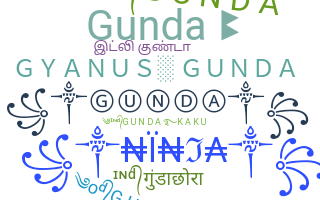 उपनाम - Gunda